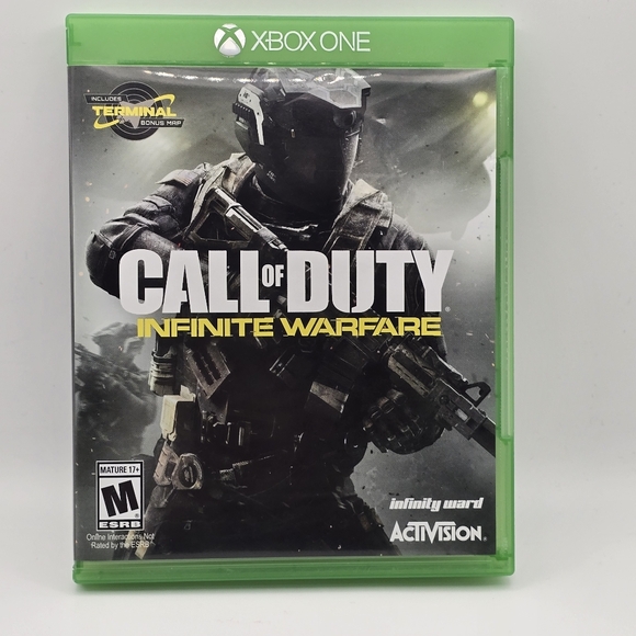 Xbox One Call of Duty Infinite Warfare Video Game With Case - Picture 1 of 5